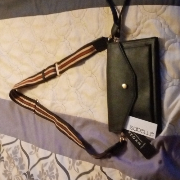Isabelle Handbags - Isabelle vegan crossbody bag leopard interior